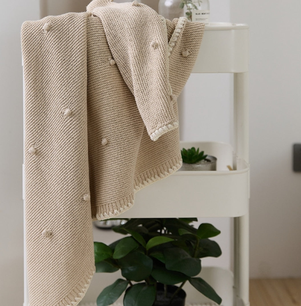 Knitted Nordic Soft Blanket