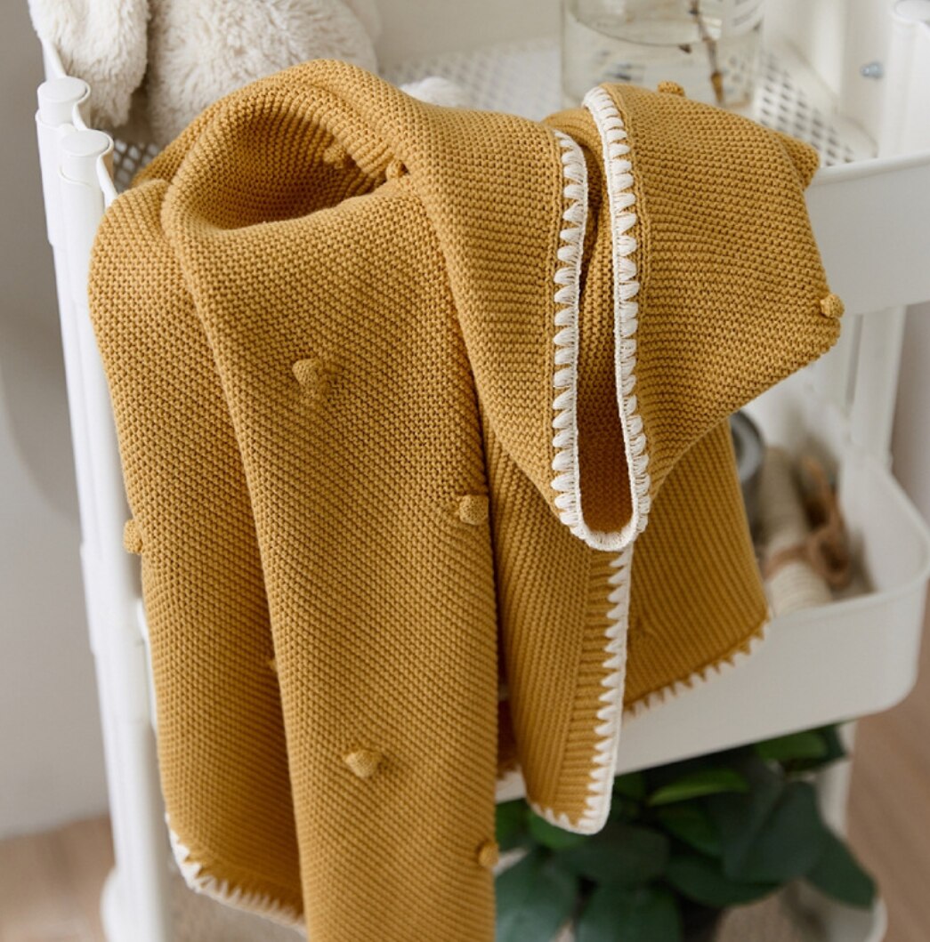 Knitted Nordic Soft Blanket