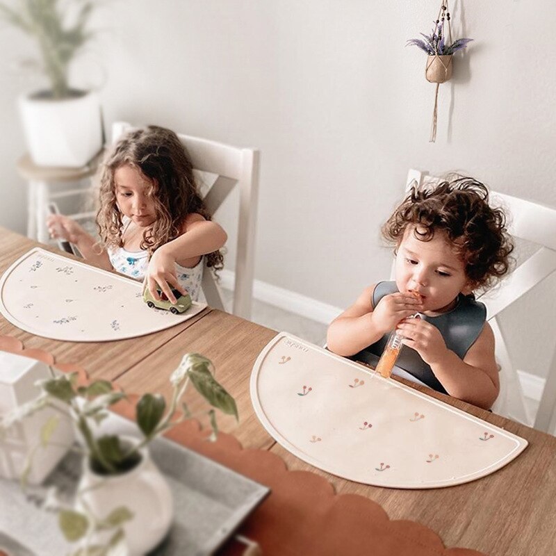 Silicone Baby Placemat Waterproof Heat Insulation