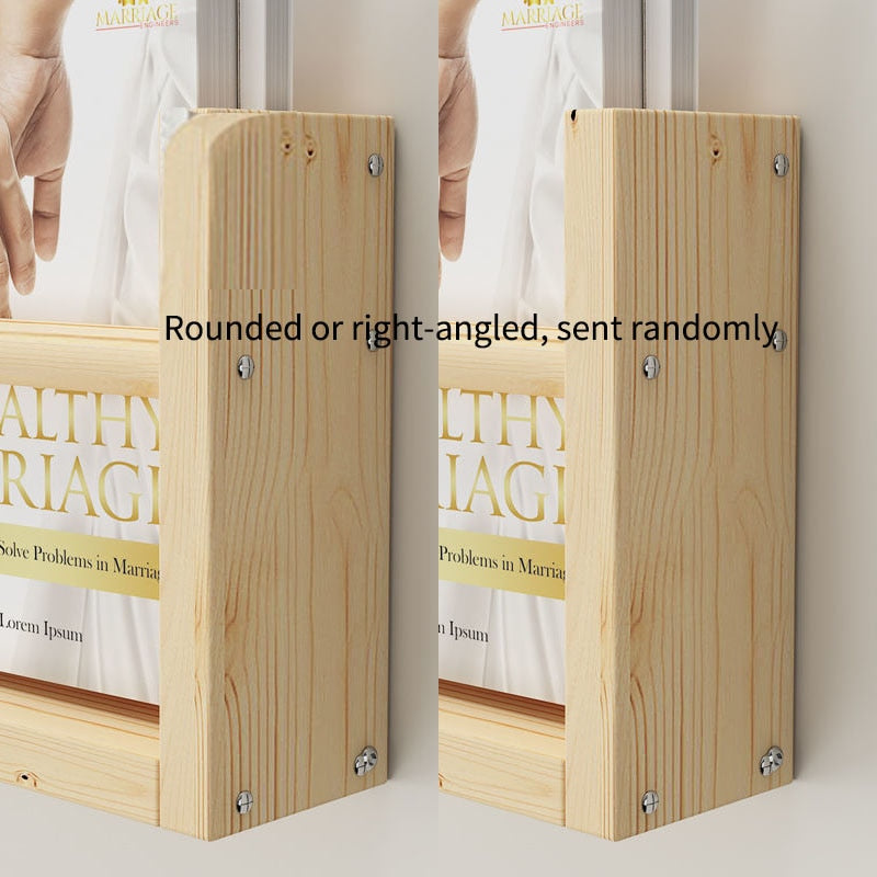 Wood Floating Book Shelves