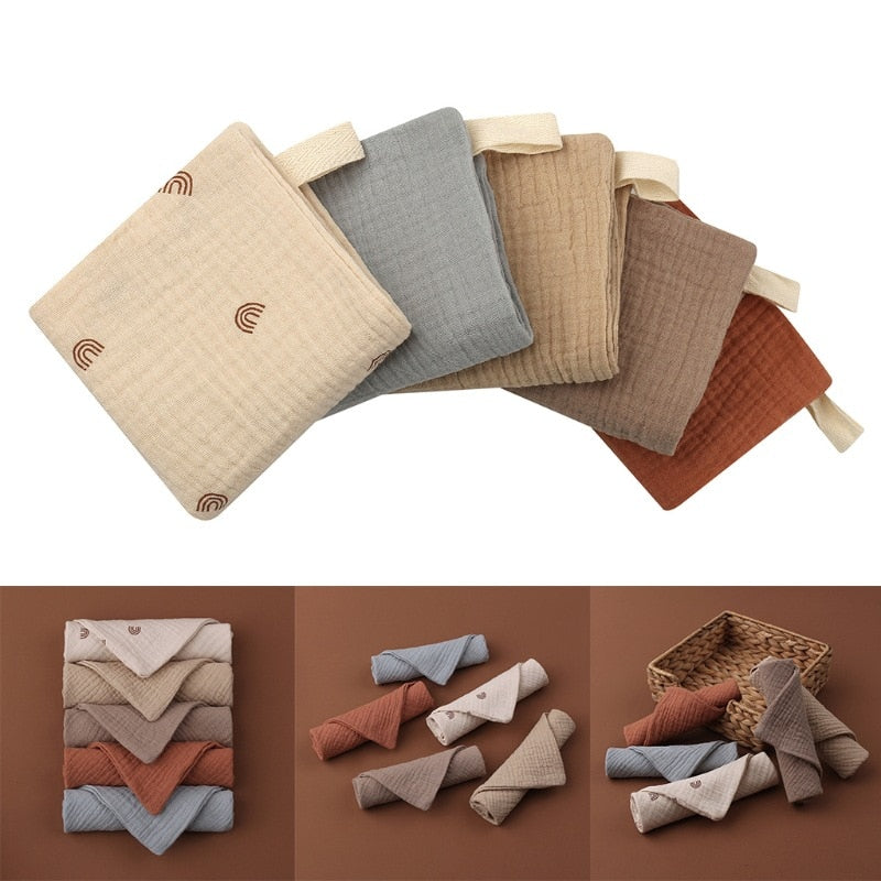 5PC Muslin Squares