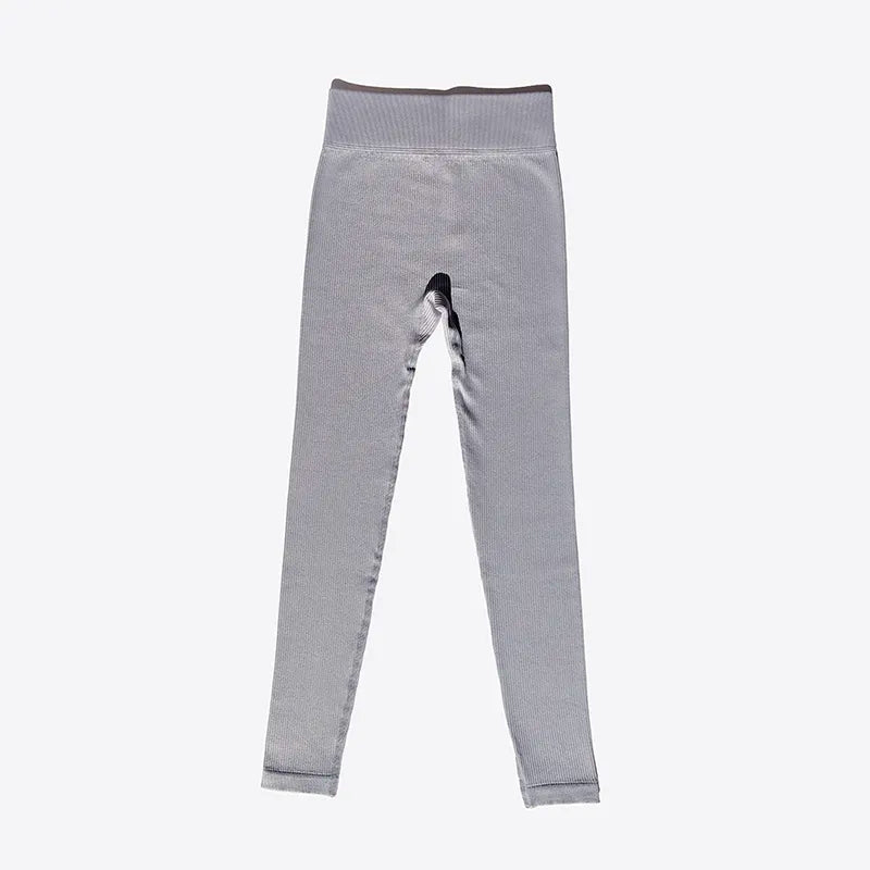 Ribbed Seamless Yoga Pants High Waist