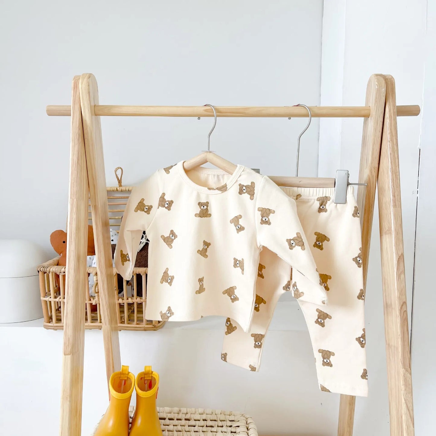 Bear Patterned Tracksuit