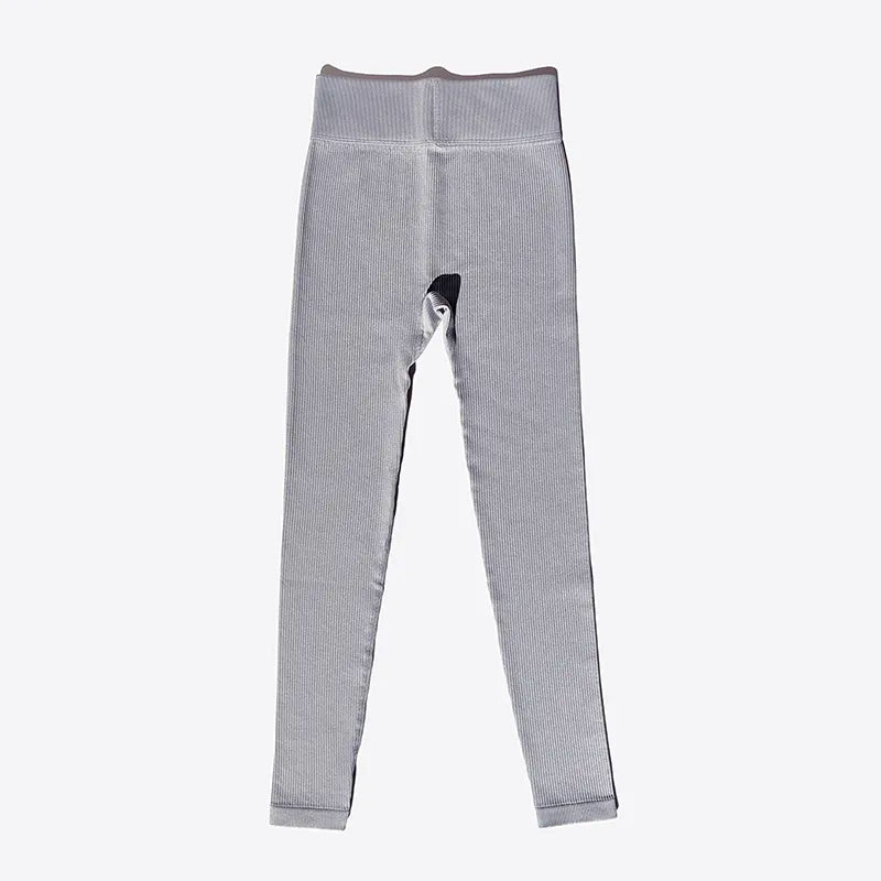 Ribbed Seamless Yoga Pants High Waist