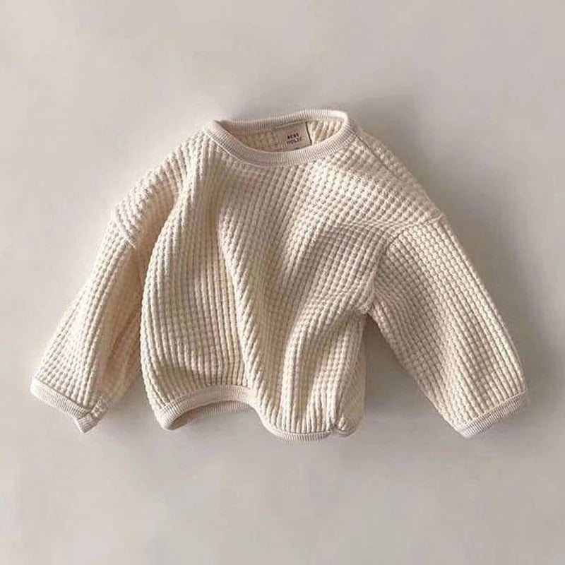 Baby Blouse Waffle Unisex Outfit