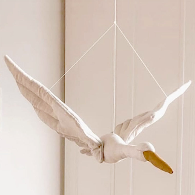 Wall hanging Swan Plush Stuffed Doll