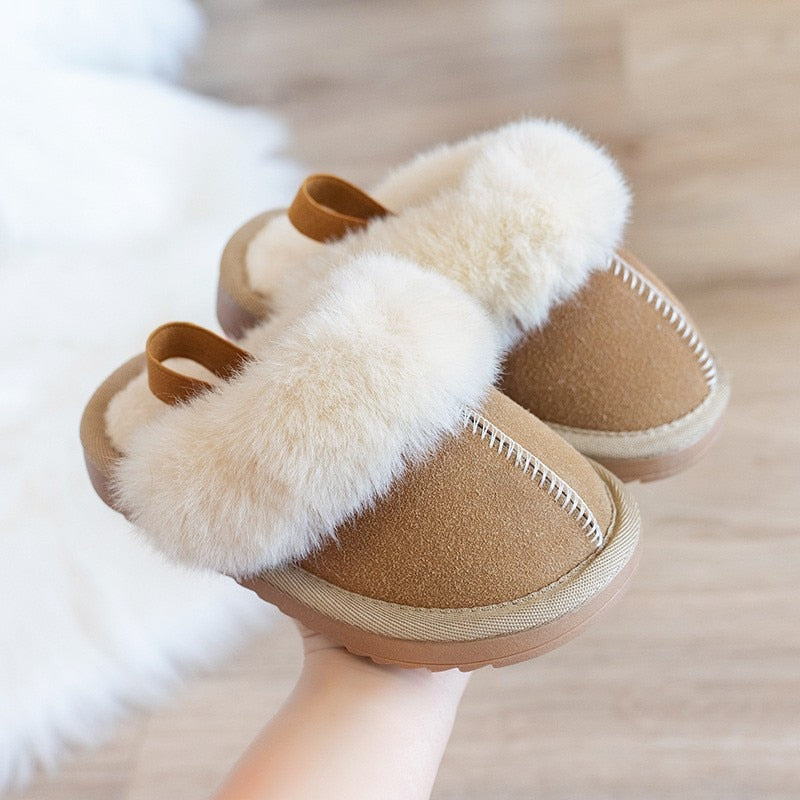 Soft Shell Elastic Band Slippers