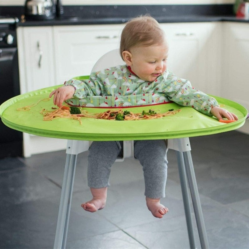 3 in 1 Baby Bib Table Cover Dining Chair Gown