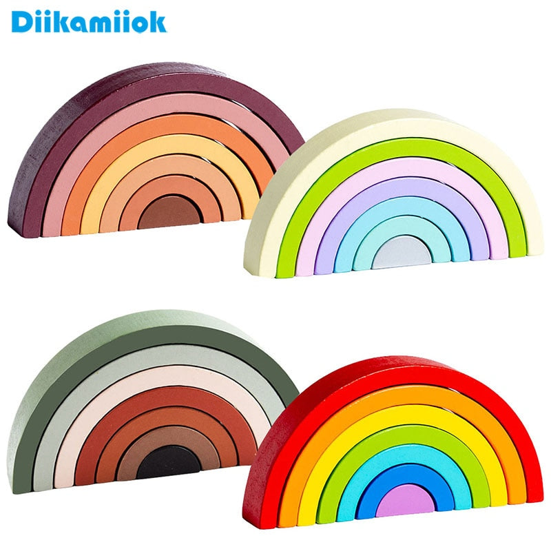 Hot Arch Bridge Rainbow Building Blocks