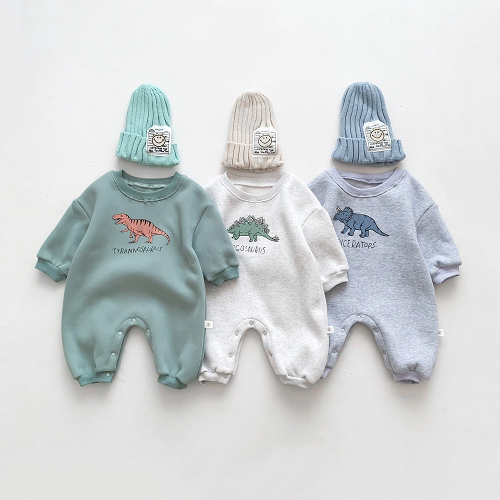 Dinosaur Long Sleeve Babygrow