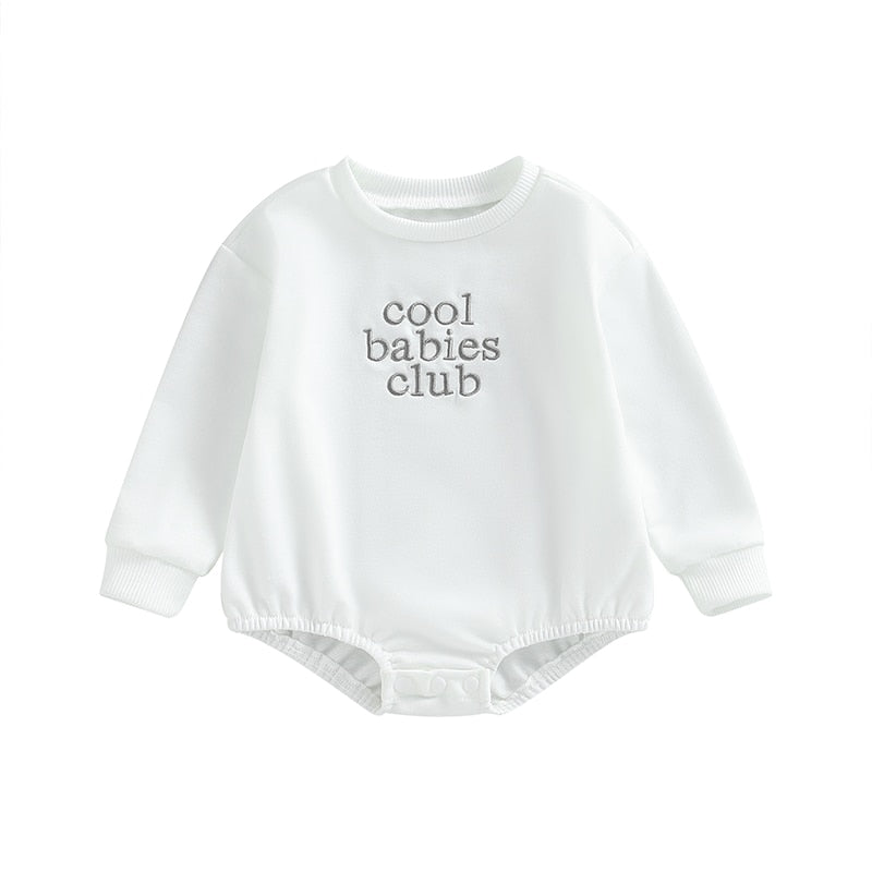 Long Sleeve Cool Babies Club Romper