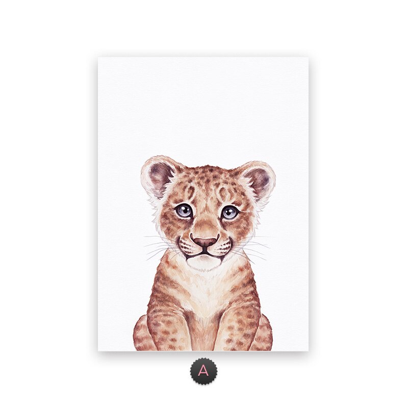 Bedroom Wall Sproutfox Animal Prints