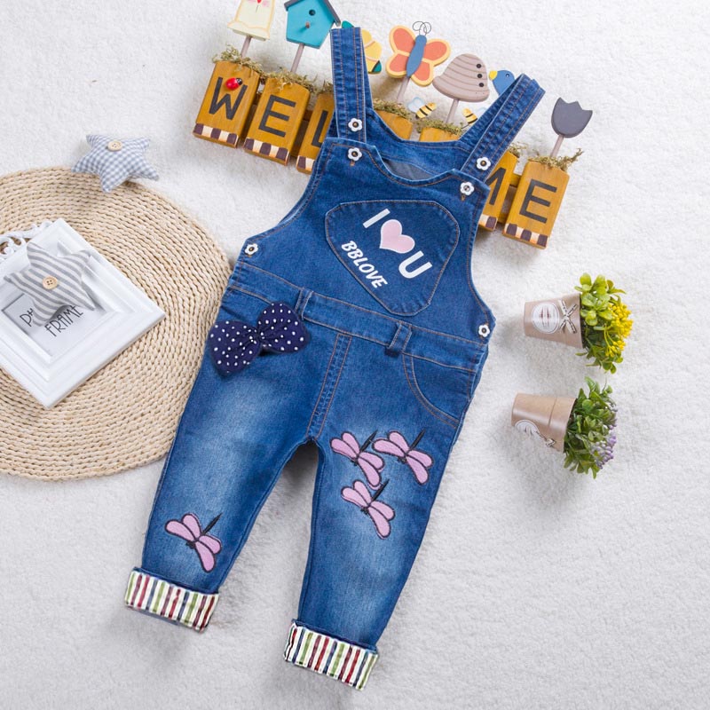 Unisex Denim Dungarees