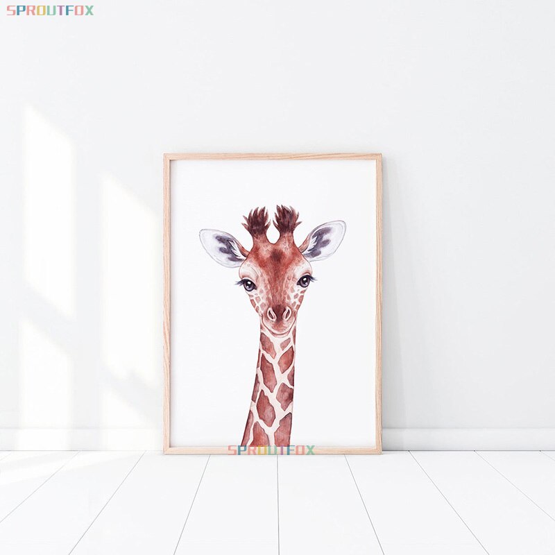 Bedroom Wall Sproutfox Animal Prints