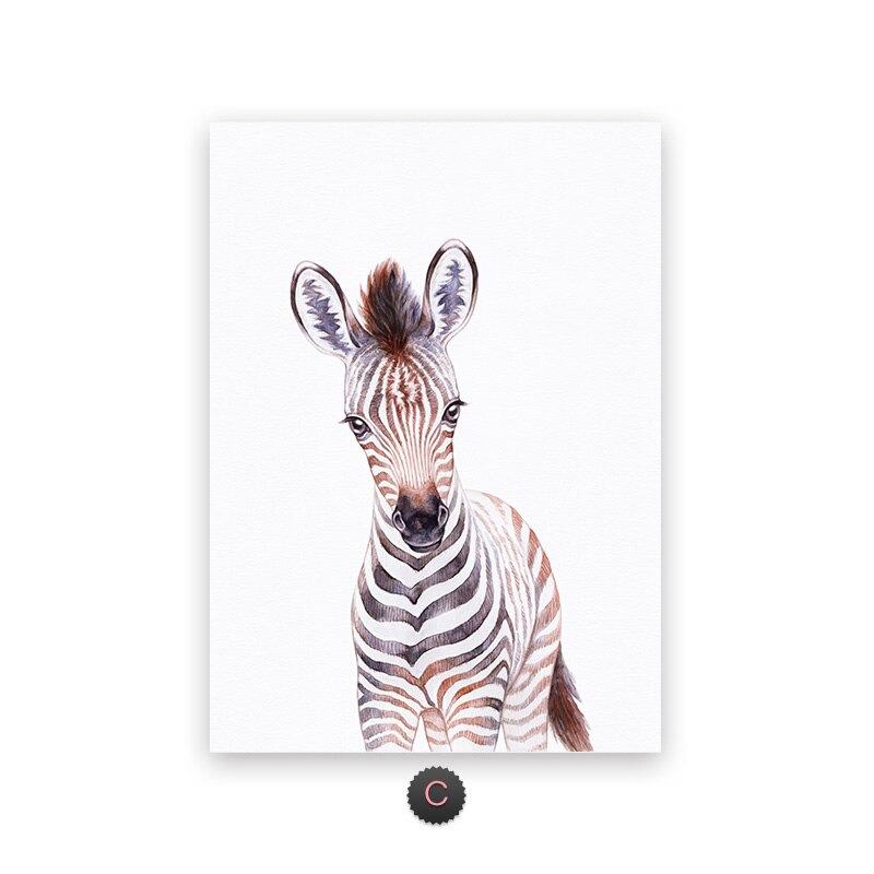 Bedroom Wall Sproutfox Animal Prints