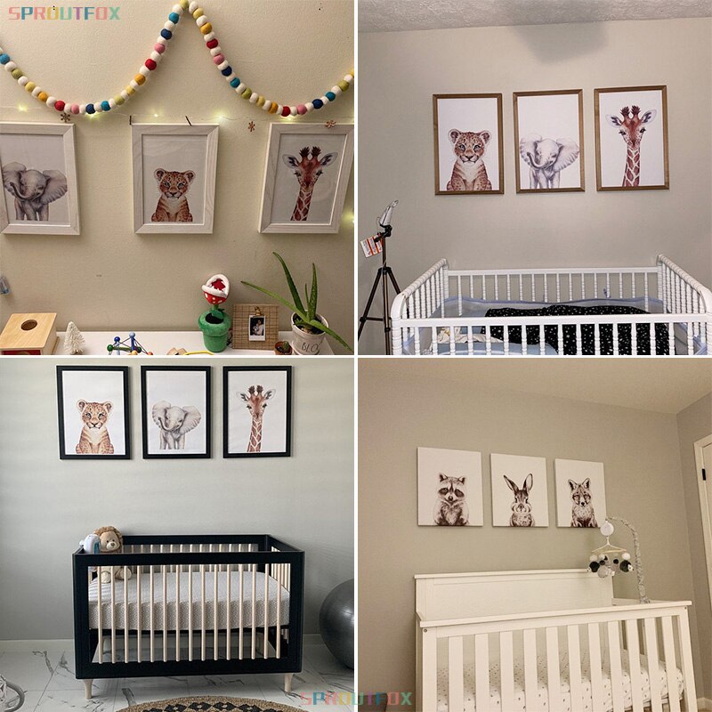 Bedroom Wall Sproutfox Animal Prints