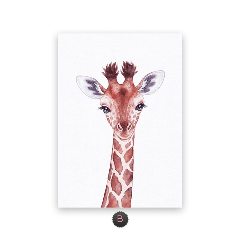 Bedroom Wall Sproutfox Animal Prints
