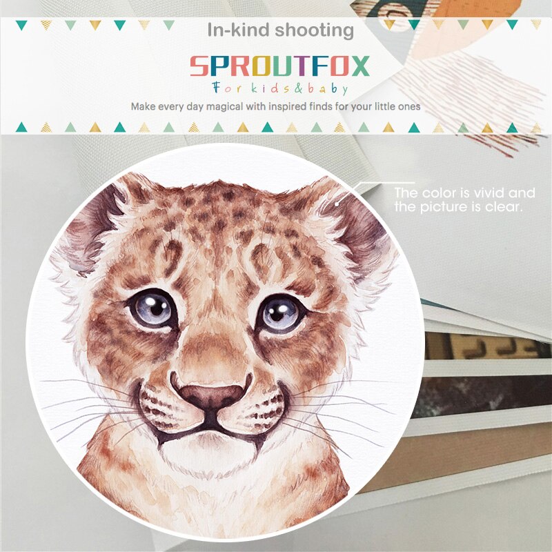 Bedroom Wall Sproutfox Animal Prints