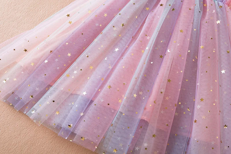 Summer Sequin Party Tutu Dress