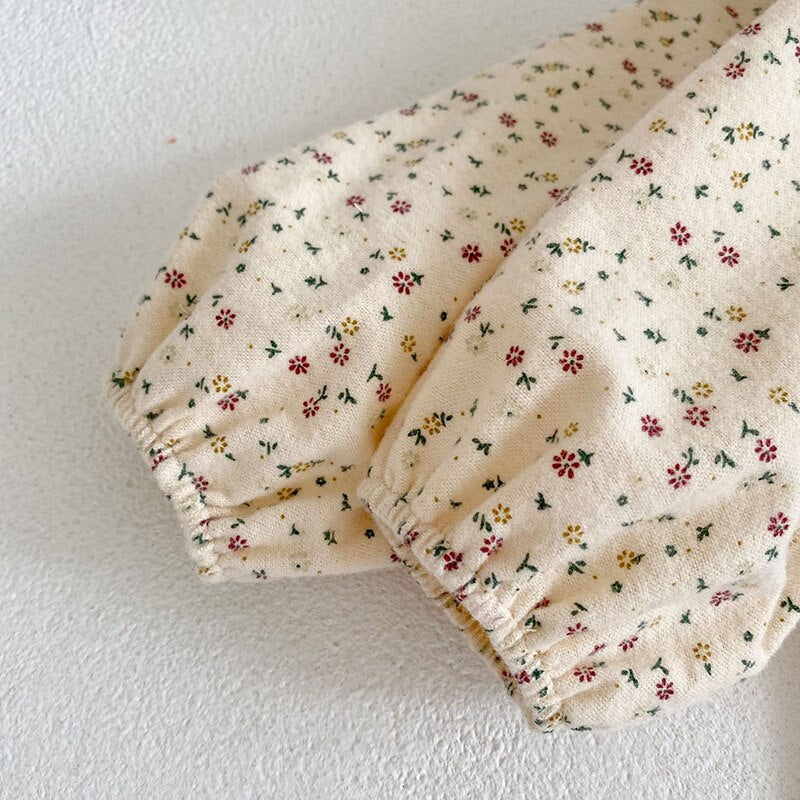 Newborn Doll Collar Romper