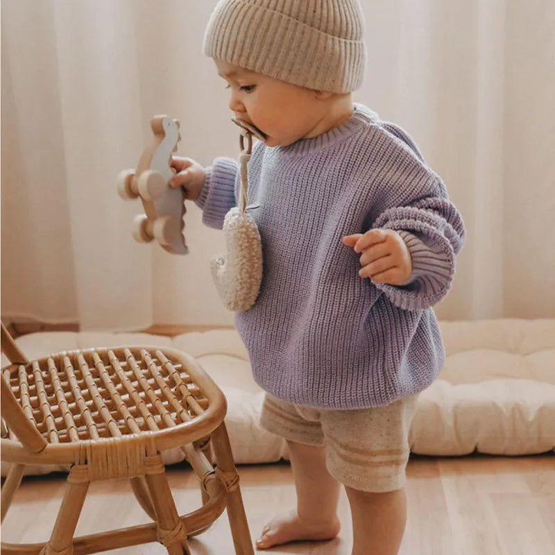 Loose Knitted Pullover
