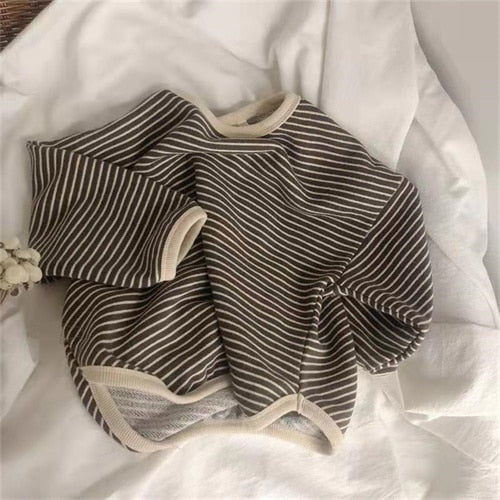 Long Sleeve Striped Top