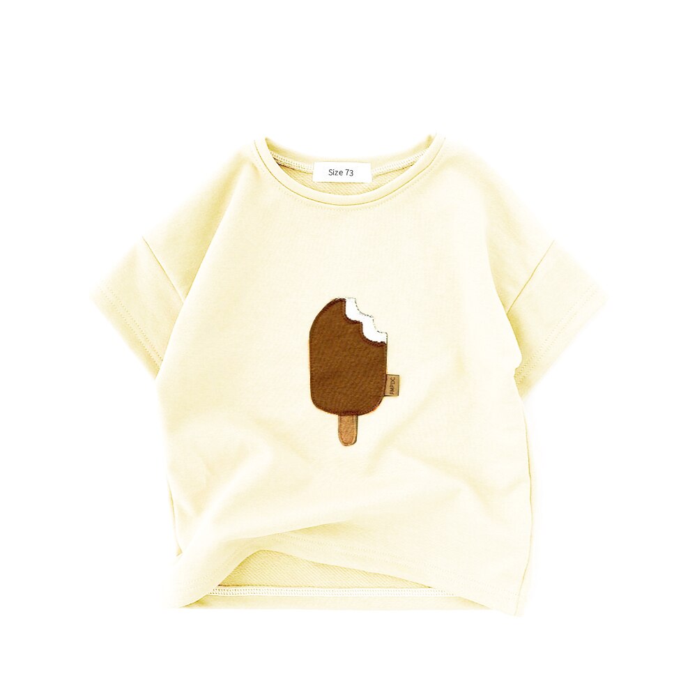 Oversize Tee Popsicle Short Sleeve