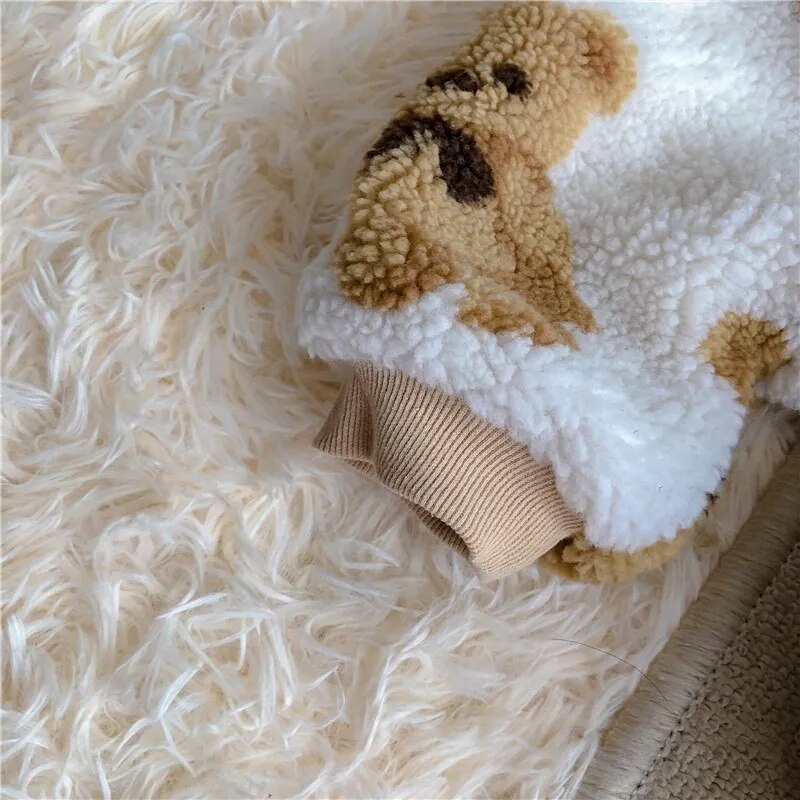 Bear print Snowsuit