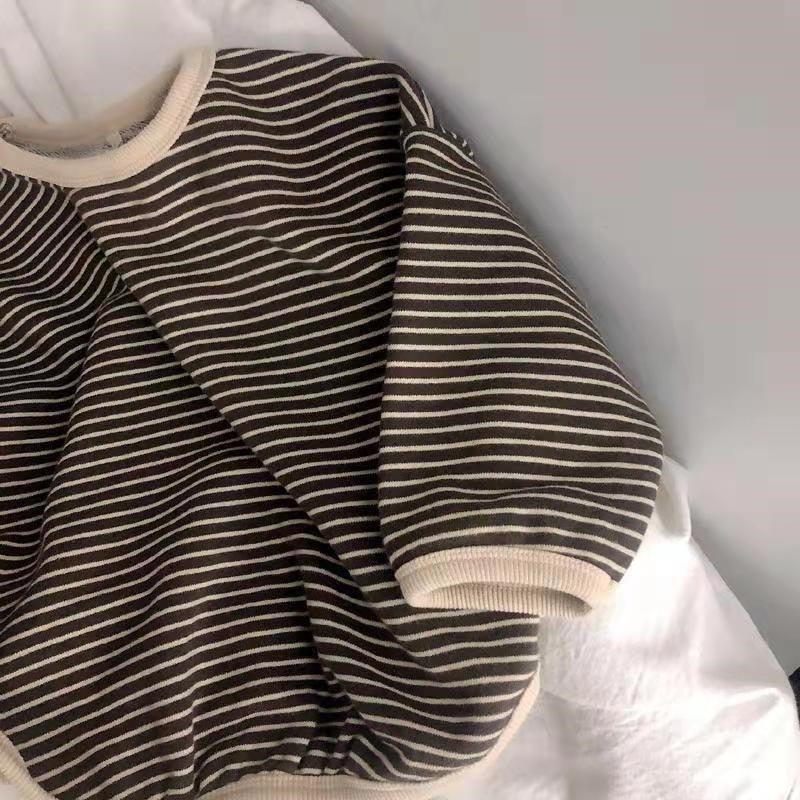 Long Sleeve Striped Top