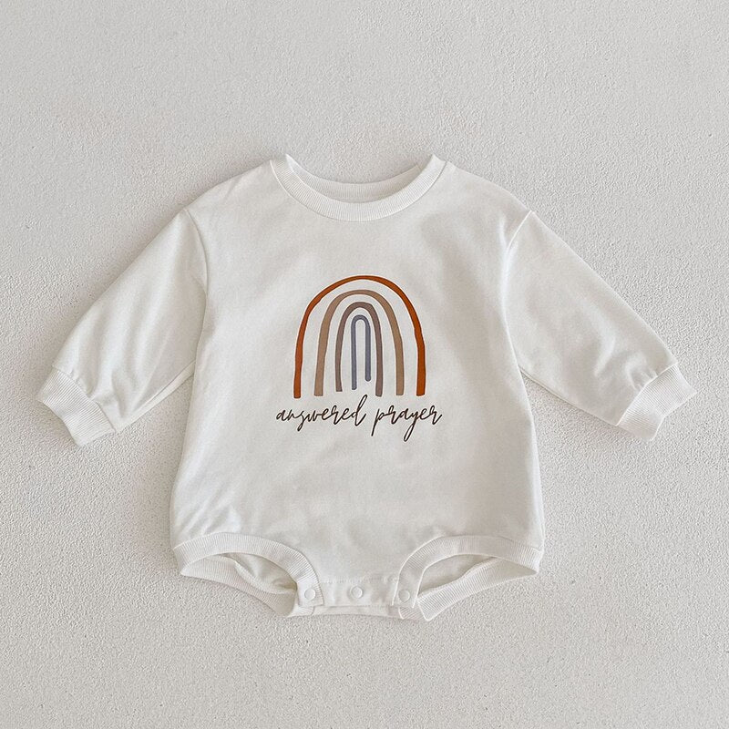Newborn Doll Collar Romper