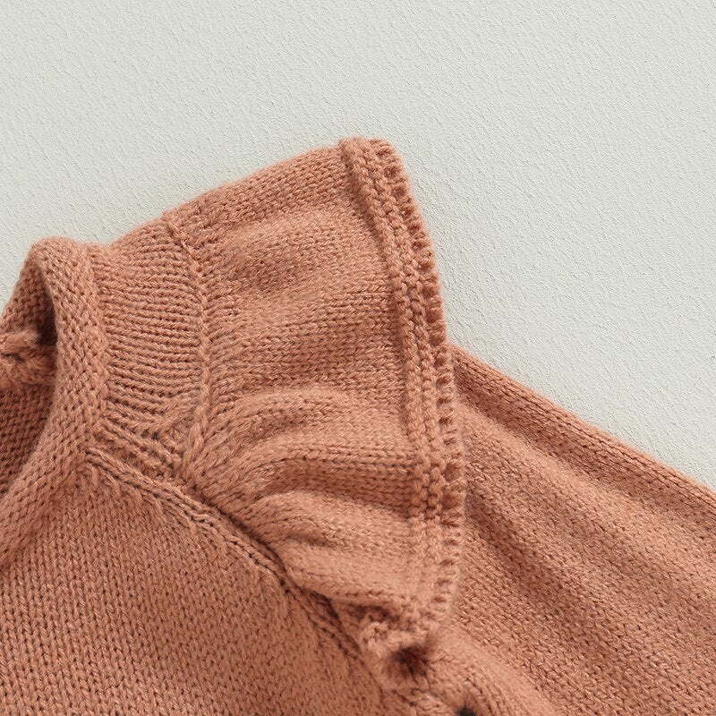 Long Sleeve Round Neck Knit Pullover