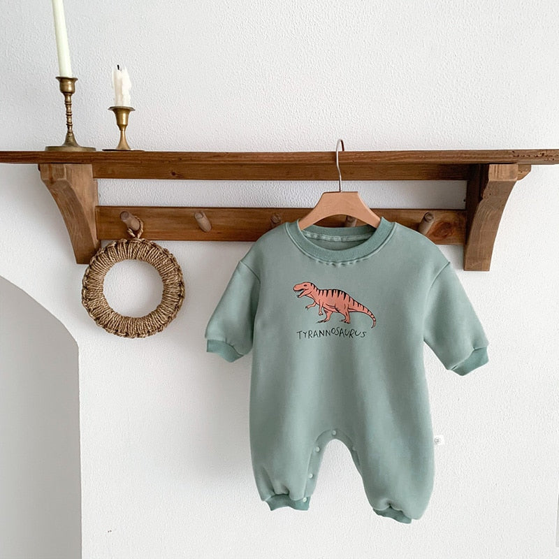 Dinosaur Long Sleeve Babygrow