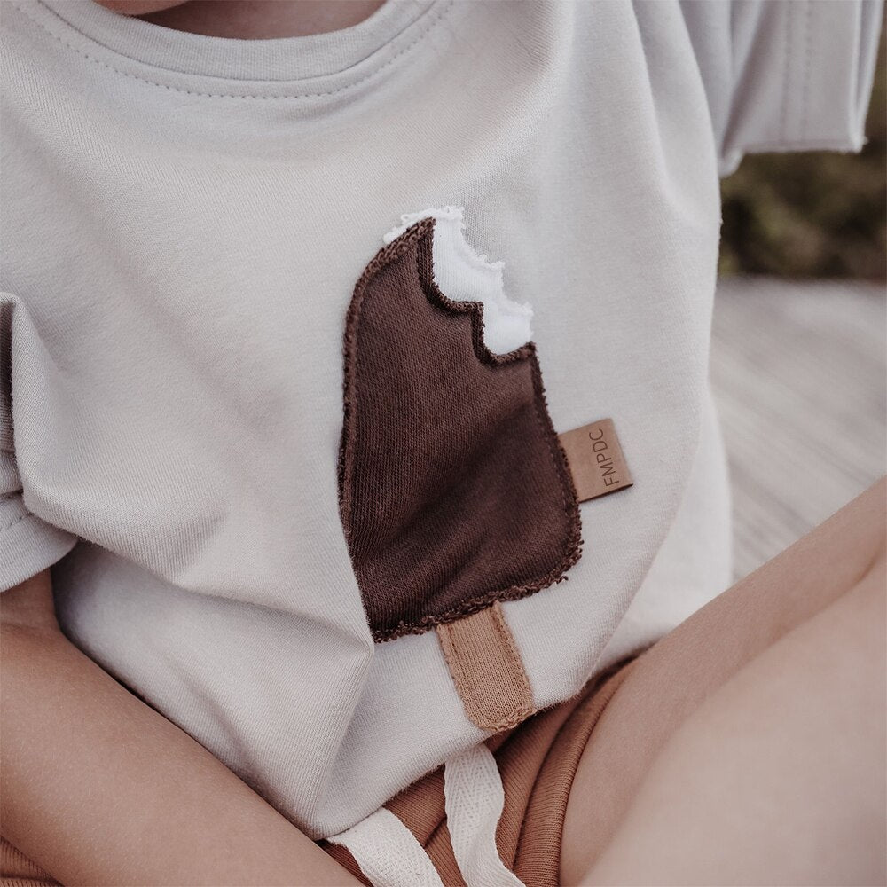 Oversize Tee Popsicle Short Sleeve