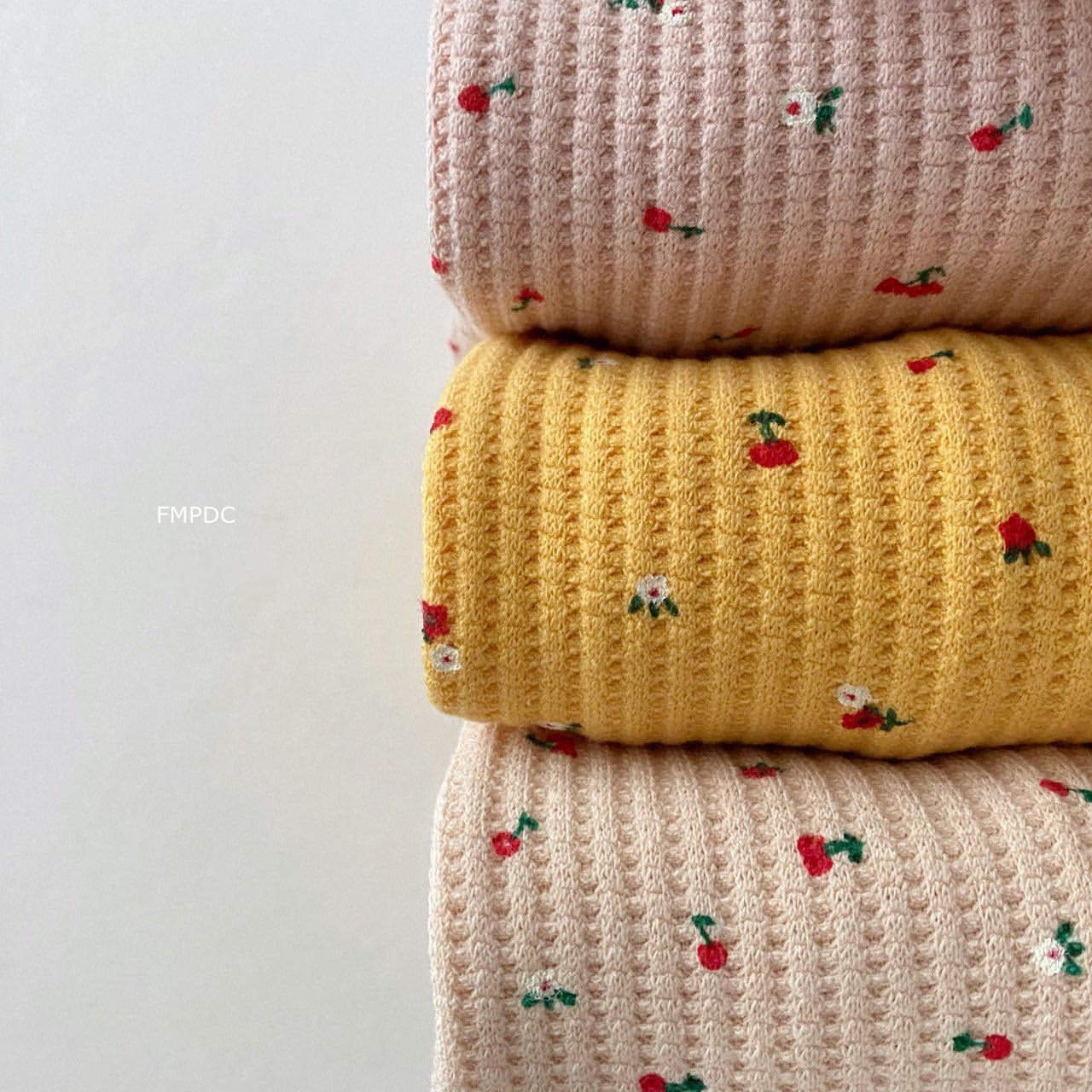 Toddler Waffle Cotton Clothes Set