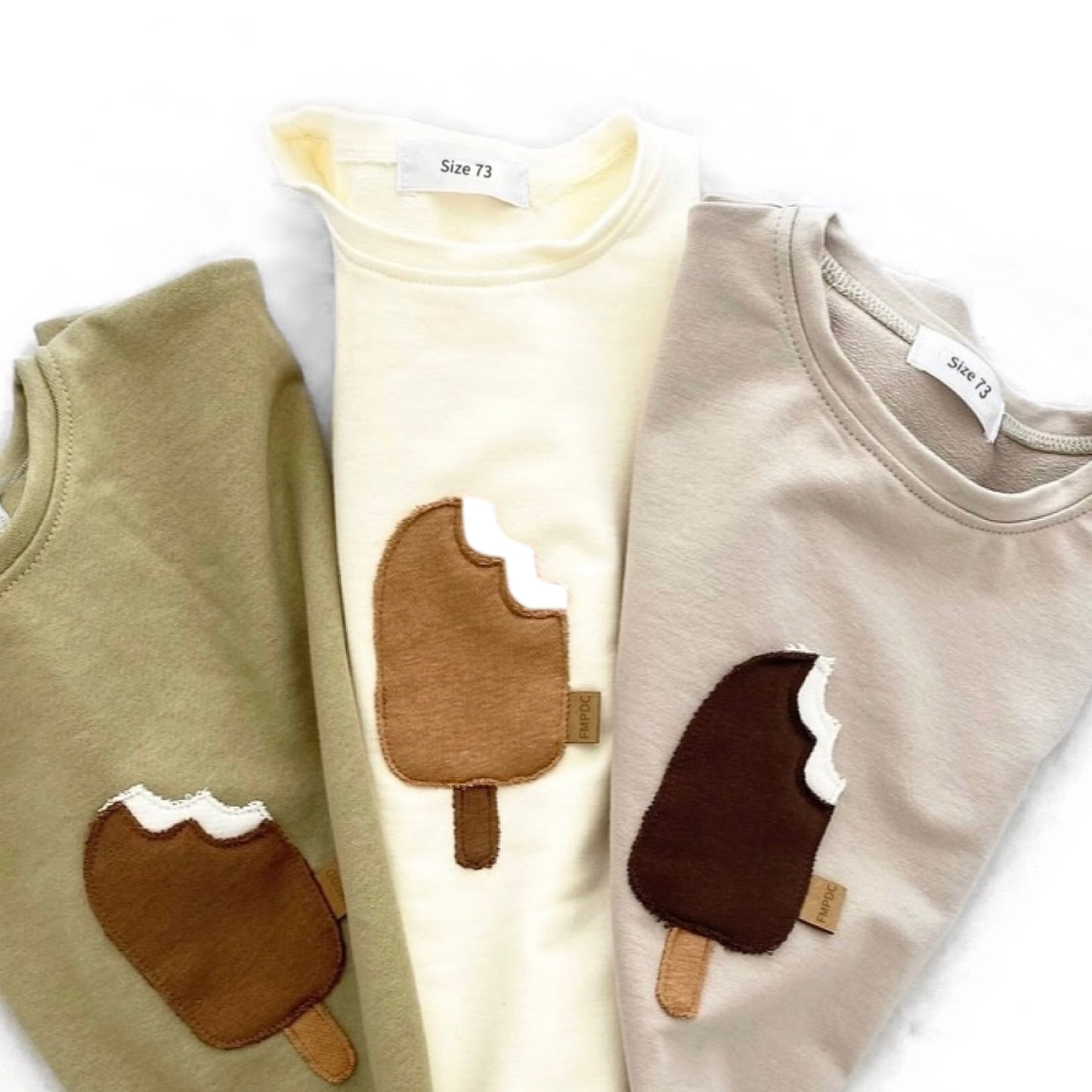 Oversize Tee Popsicle Short Sleeve