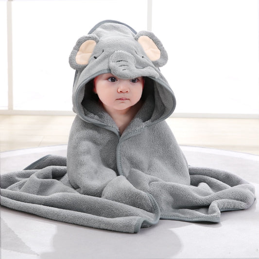 Flannel Fleece Animal Hooded Soft Children's Towel
